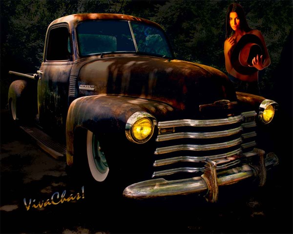 Cowgirl Chevy Luv