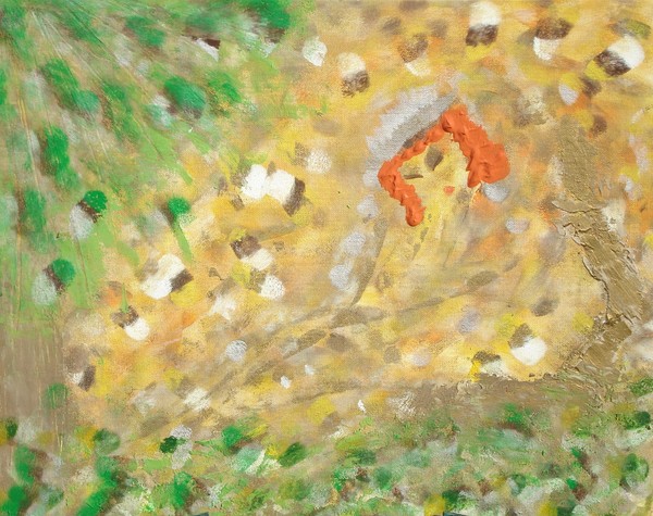 Orange Headed Lady by the tree