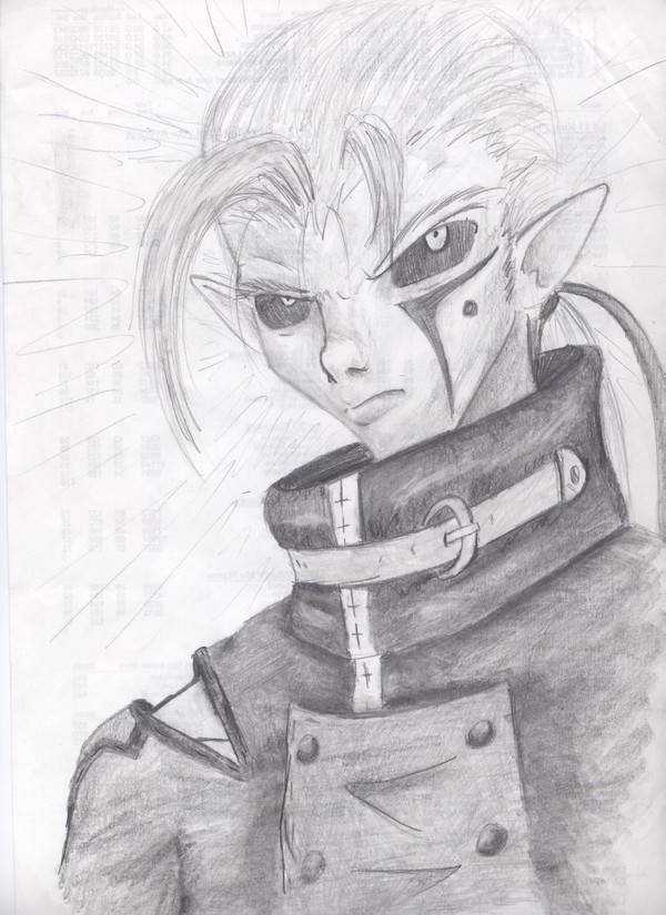 Nameless shadow elf