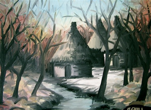 african village