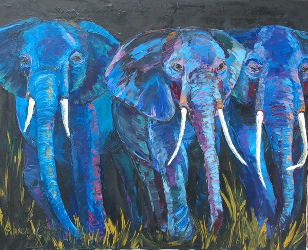 Three Elephants