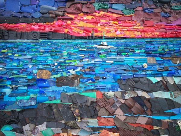 Collage from the River Rhine
