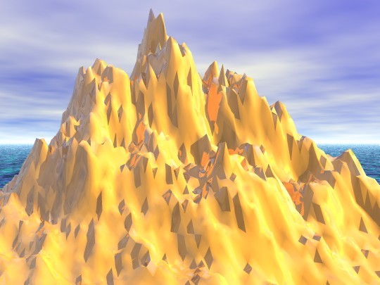Island series: Golden Mountain