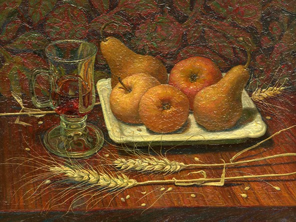 Apples, bread and wine