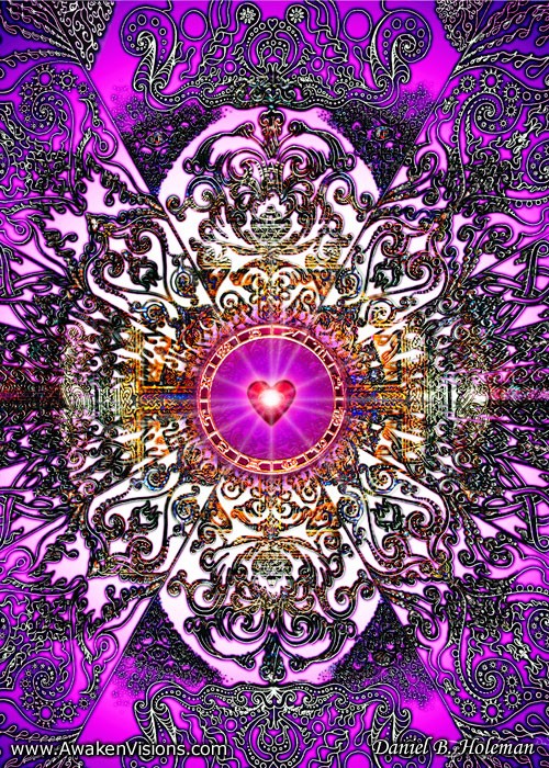 V029PurpleMandala 5x7