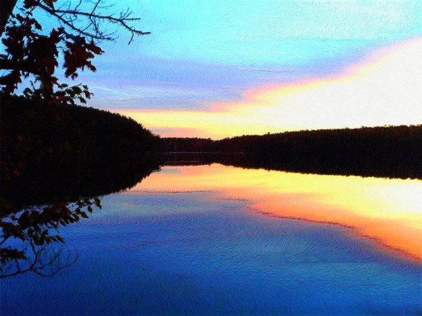 mirrored evening