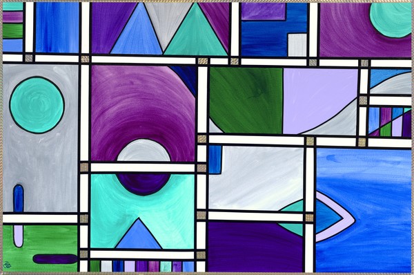 Purple Abstract 2
