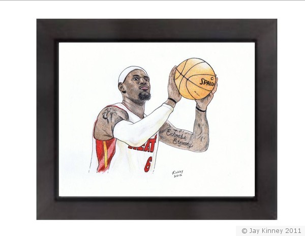 James 2 (shown in black frame)