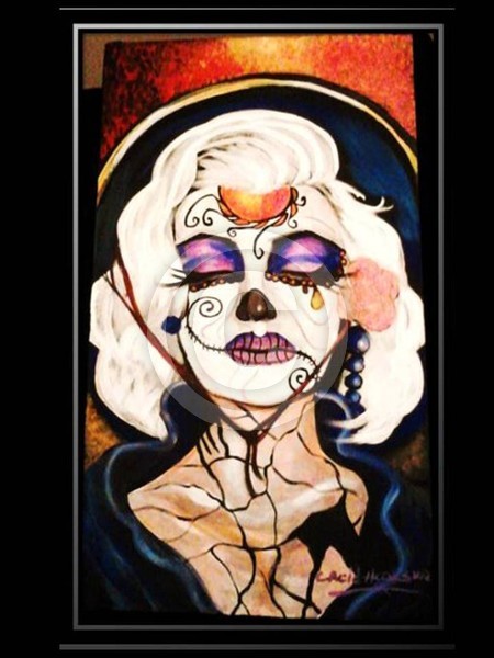 MARILYN IN DEATH MASK