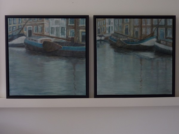 boats in Groningen
