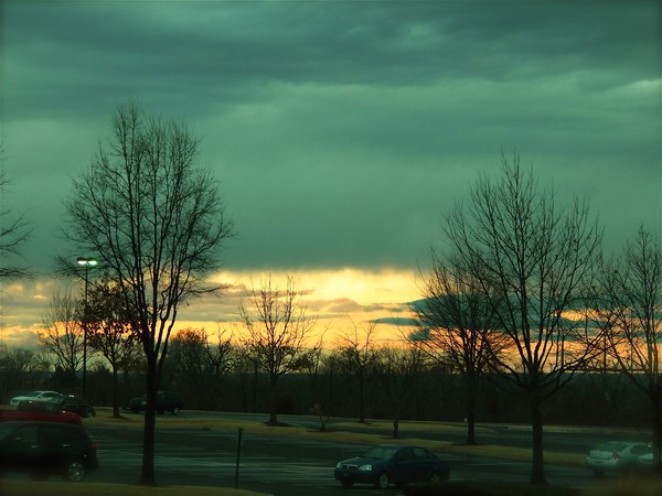 turquoise sky