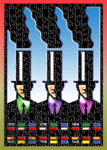 smoke stack business men