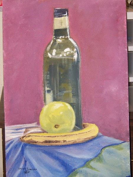 fruit and wine