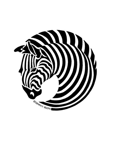 zebra logo by Derrick Booth | ArtWanted.com