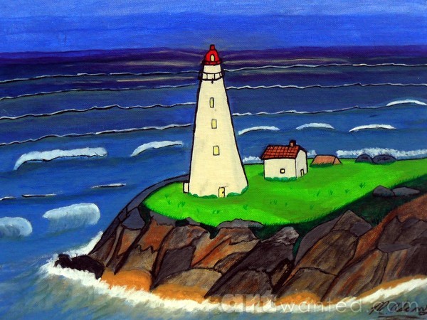 Lighthouse Storm