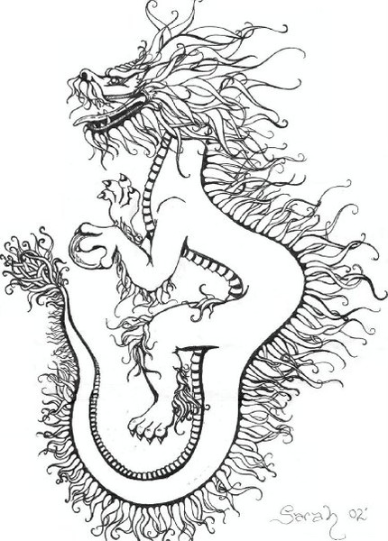 ink dragon