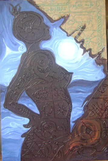 ...before your watery presence naked I stand