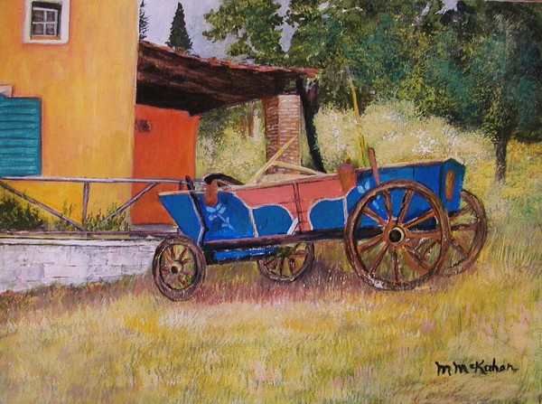 Old Cart on a Farm