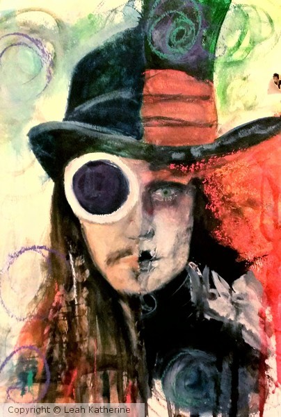 johnny depp/tim burton portrait