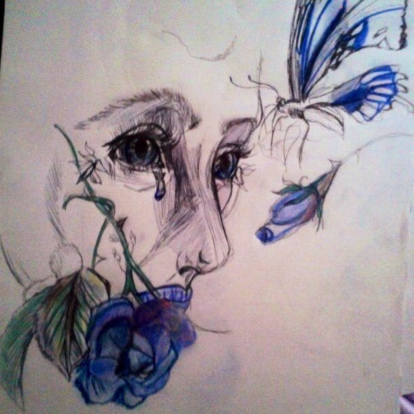 Blue rose