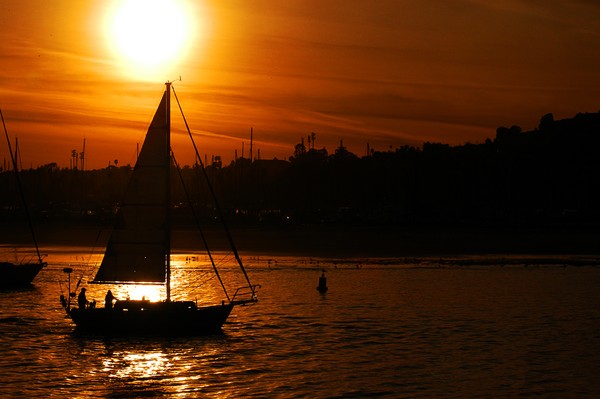Sunset In The Sails