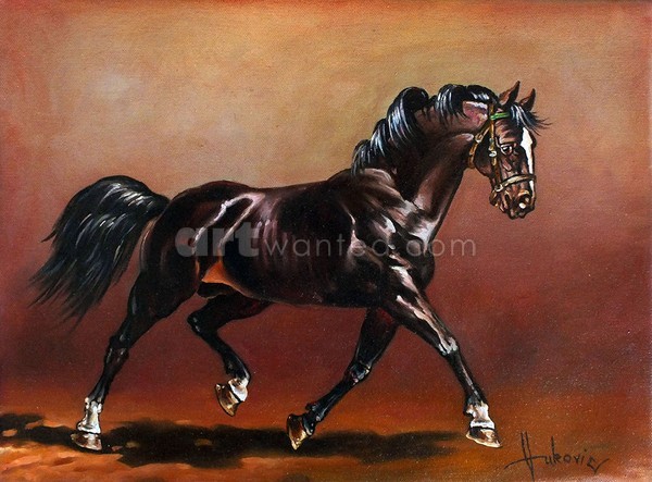 An irrepressible stallion