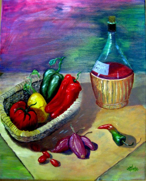 Wine and Peppers