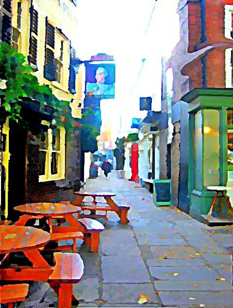 PASSAGEWAY, RICHMOND, LONDON
