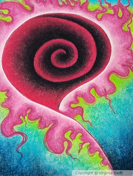 Abstract Rose