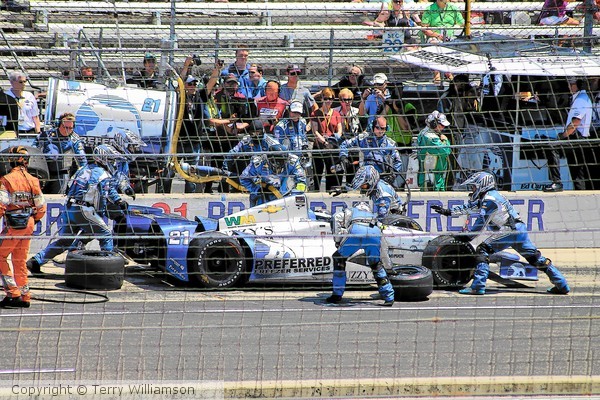 Indy 500 Pits