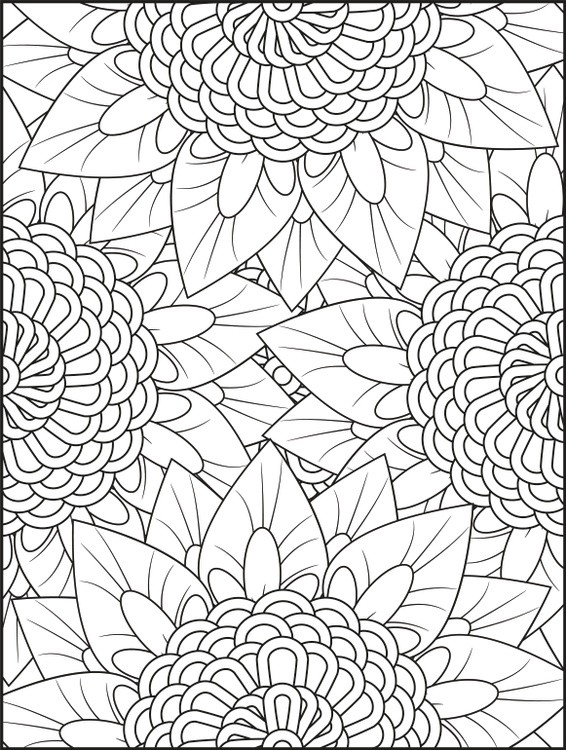 Abstract Coloring Pages 14
