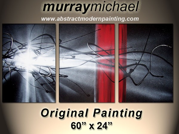abstract painting darkcross