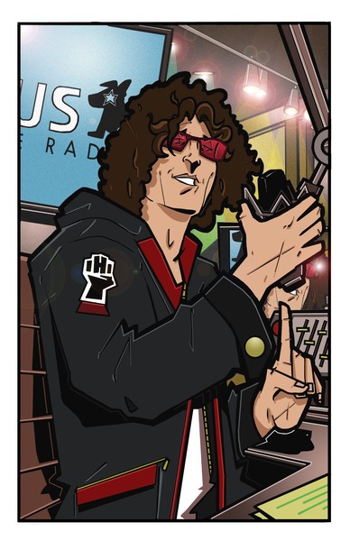 Howard Stern Bio Comic