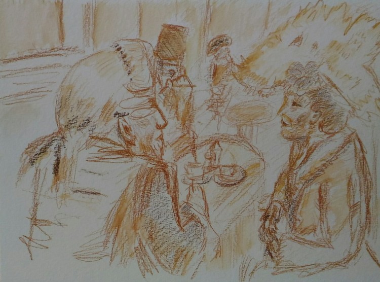 Venice Carnaval, Cafe Florian