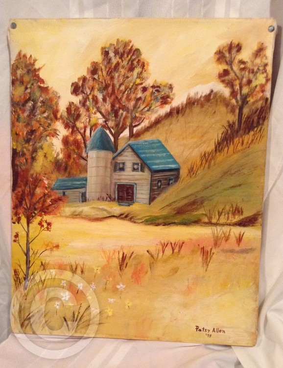 Old Barn in the Fall