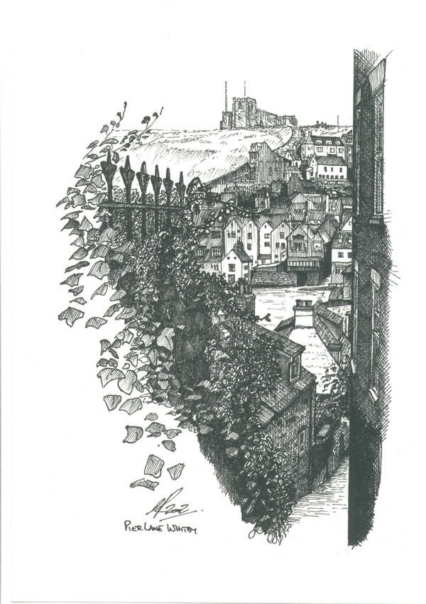 Pier Lane Whitby N Yorkshire