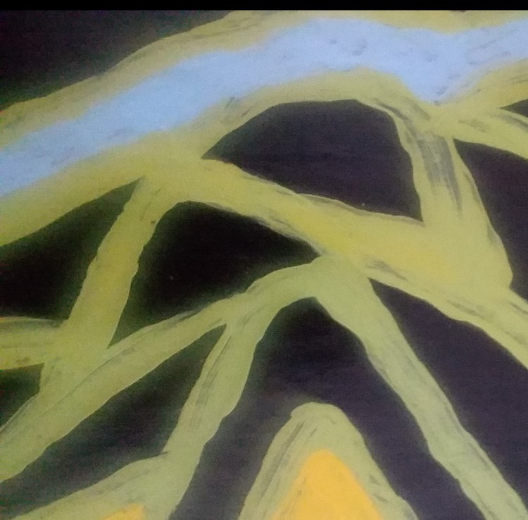 Starry Night In Abstract