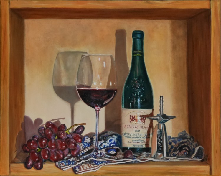 vine still life (Weinstillleben)