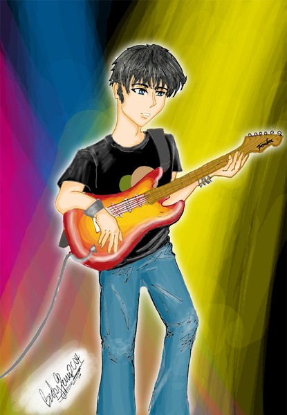 nice new guitar