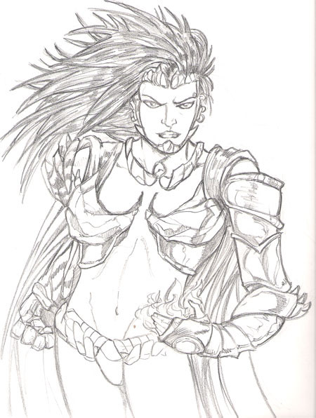 Ice Queen (Sketch)
