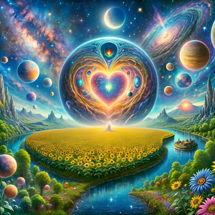 Let's spread love throughout the universe!