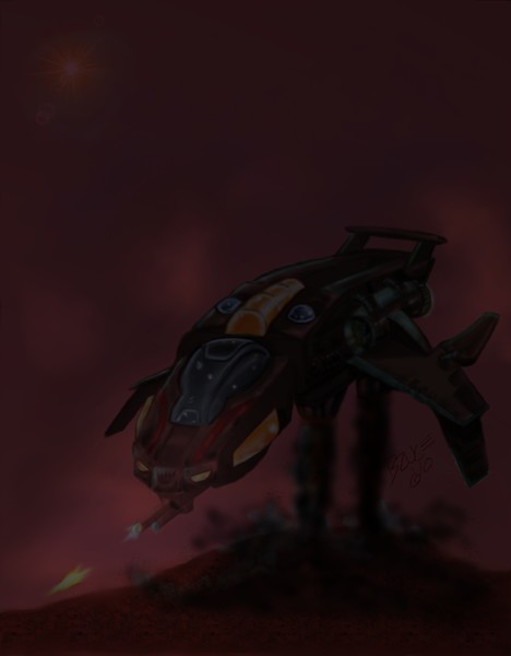 Dark Atmosphere 'War Rocket 4'