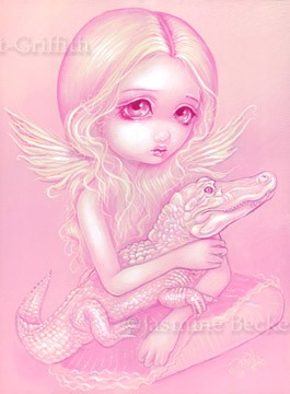 Albino Alligator Angel
