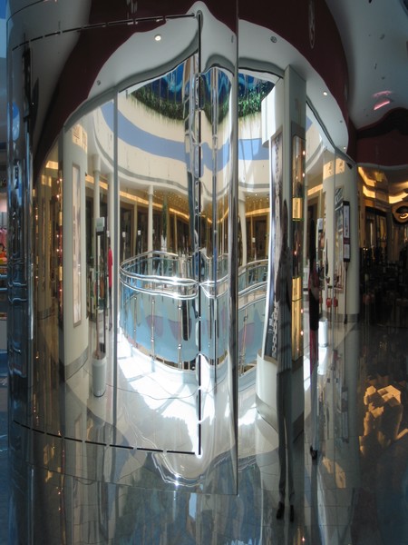 Mall Column Reflections