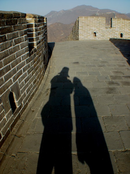 Self Portrait on the Great Wall of China