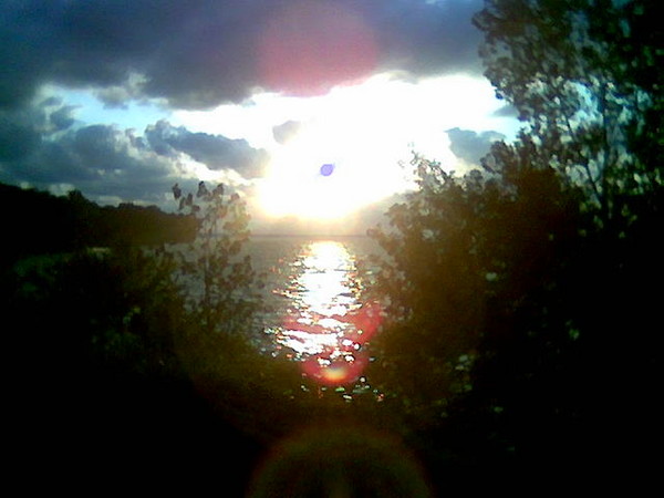 Cleveland Sunset on Lake Erie