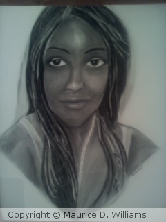 untitled charcoal portrait 16x20