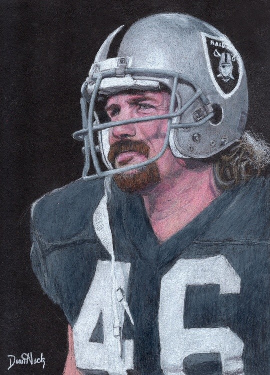 Todd Christensen - TIMELESS - Colored Pencil Drawing by Dean Huck