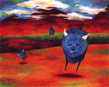 Floating Buffalo