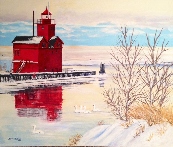 Holland Harbor(Big Red) Lighthouse, Holland, MI